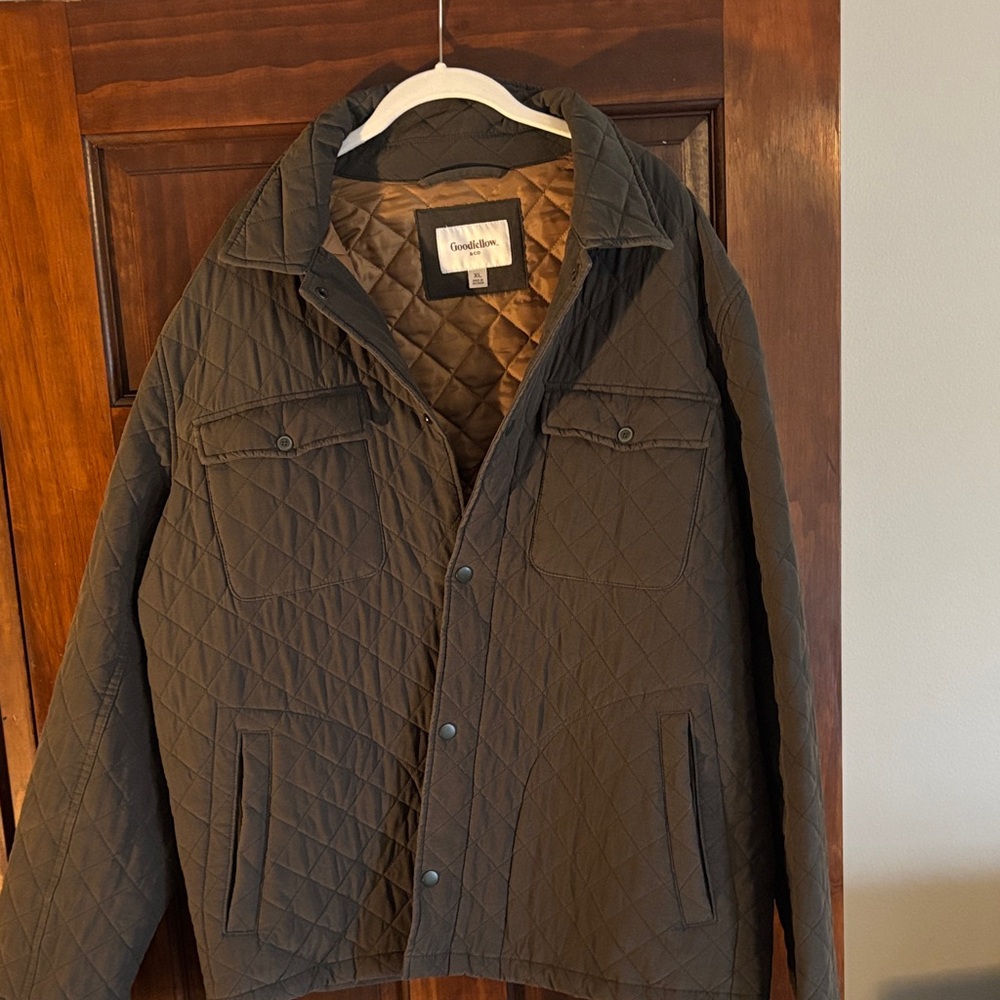 Goodfellow & Co Quilted Olive Jacket